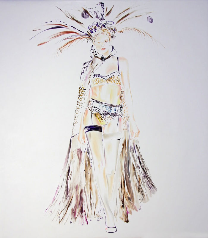 獸心之魅, 2022, 油畫, 45 x 53 cm / 蕭志夫